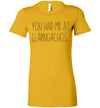 You Had Me At Llapingachos Women's Slim Fit T-Shirt