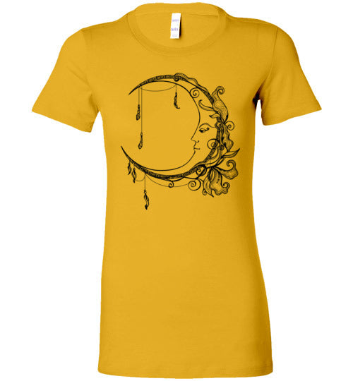 Boho Moon Women's Slim Fit T-Shirt