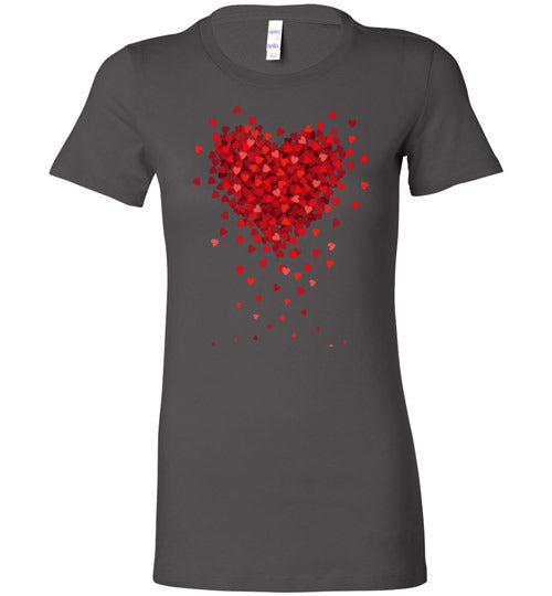 Falling For You Women's Slim Fit T-Shirt