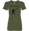 Yay Touchdown Women's Slim Fit T-Shirt