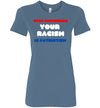 Stop Pretending Your Racism Is Patriotism Women's Slim Fit T-Shirt