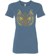 Mystical Cat Women's Slim Fit T-Shirt