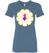 Lotus Dancer Women's Slim Fit T-Shirt