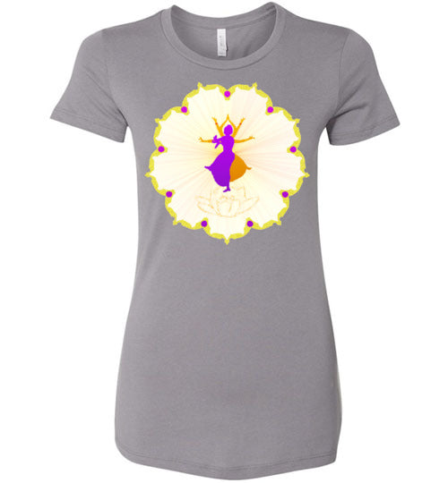 Lotus Dancer Women's Slim Fit T-Shirt