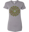 Sun Mandala Women's Slim Fit T-Shirt