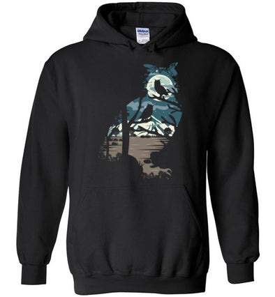Owl Of The Night Adult & Youth Hoodie