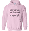 Can We Just Fast Forward to Spring Adult & Youth Hoodie