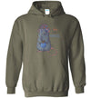 I Love You Winter Mouse Adult & Youth Hoodie