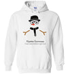 Hipster Snowman Adult & Youth T-Shirt