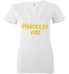 Hanukkah Vibe Women's V-Neck T-Shirt