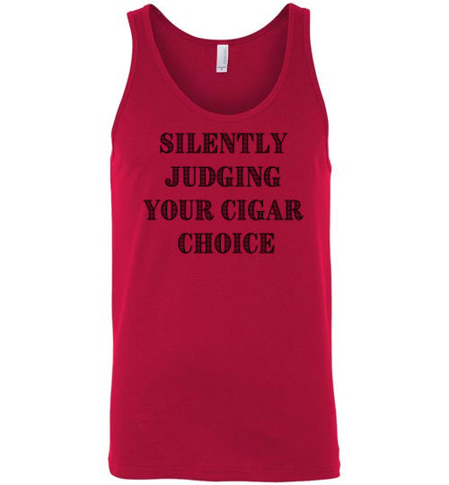Silently Judging Your Cigar Choice Adult Tank