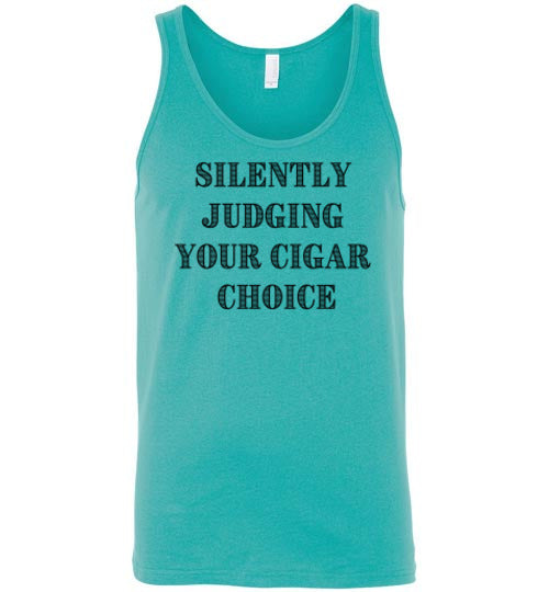 Silently Judging Your Cigar Choice Adult Tank