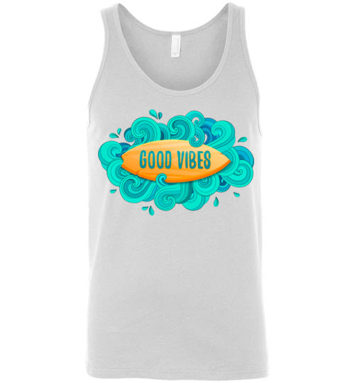 Good Vibes Surfing Adult Tank