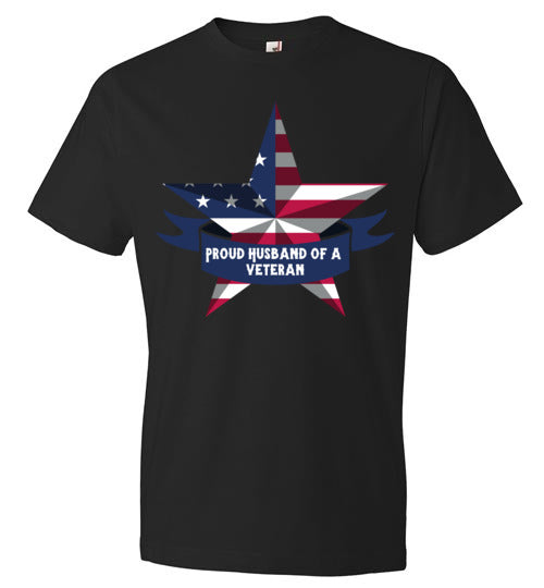 Proud Husband of a Veteran Men's T-Shirt