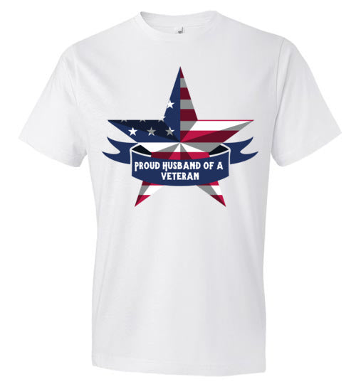 Proud Husband of a Veteran Men's T-Shirt