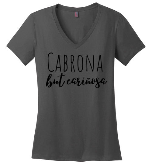 Cabrona but Cariñosa Women's V-Neck T-Shirt