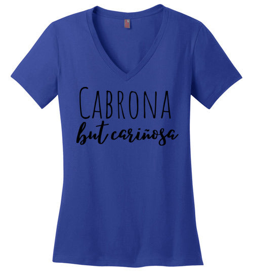 Cabrona but Cariñosa Women's V-Neck T-Shirt