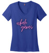 Echale Ganas Women's V-Neck T-Shirt