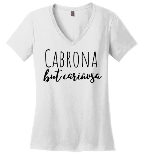 Cabrona but Cariñosa Women's V-Neck T-Shirt