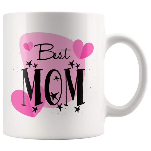 Best Mom 11oz Accent Mug