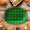 We Know You're Just Just Here For The Food Football Platter 10” x 14” Serving Platter