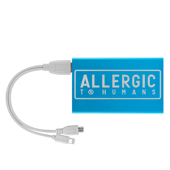 Allergic To Humans Power Bank