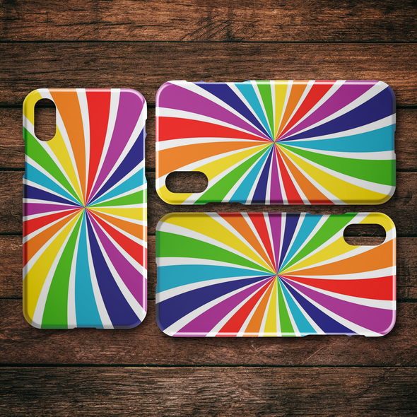 Feeling Rainbow iPhone case