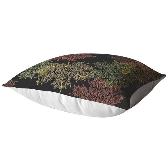 Fall Leaves Throw Pillow