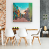 The Beautiful Colors of Mexico Canvas Wall Wart