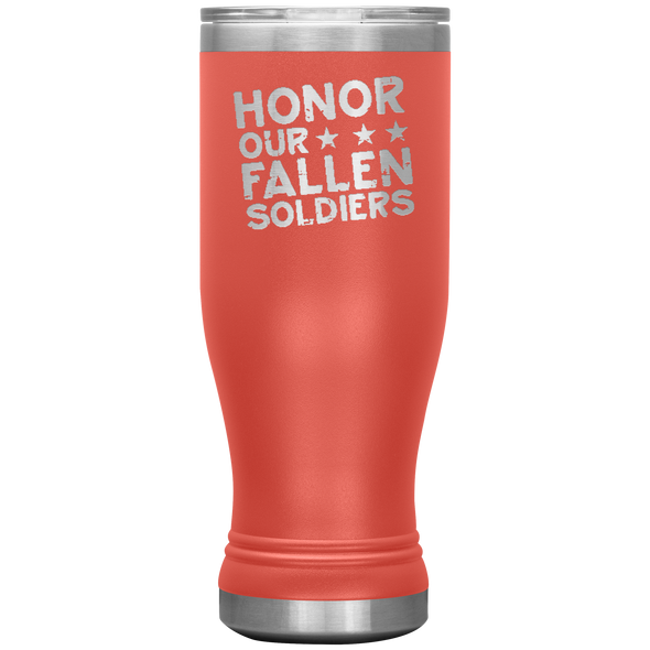 Honor Our Fallen Soldiers 20oz Modern Tumbler