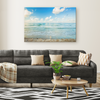 Early Morning On The Beach Canvas Wall Art