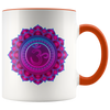 Mandala in Pink 11oz Accent Mug