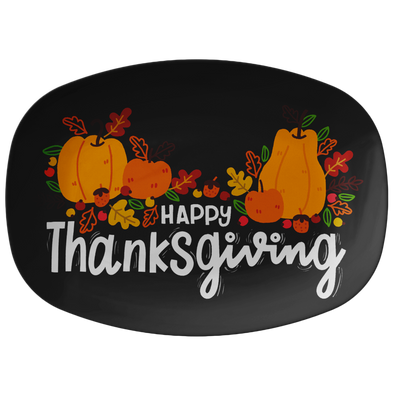 Happy Thanksgiving 10" x 14" Serving Platter