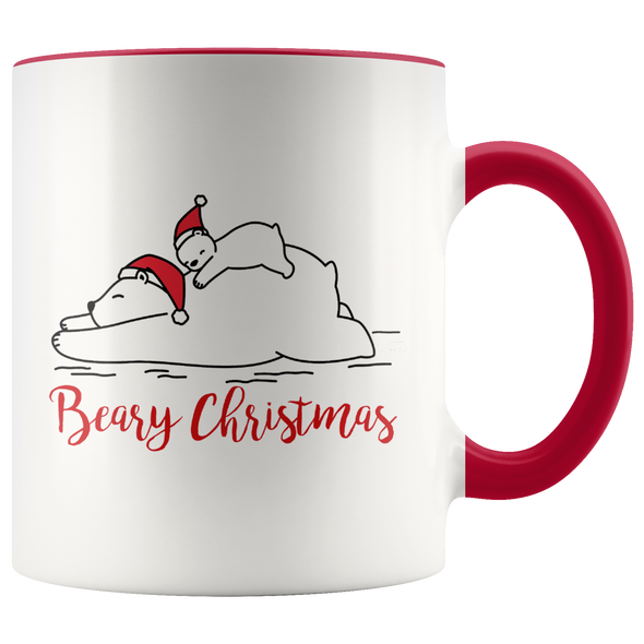 Beary Christmas 11oz Accent Mug