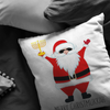 Merry Christmukkah Throw Pillow