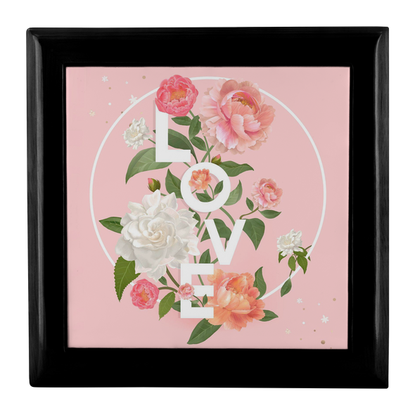 Flowers in Love Jewelry Box