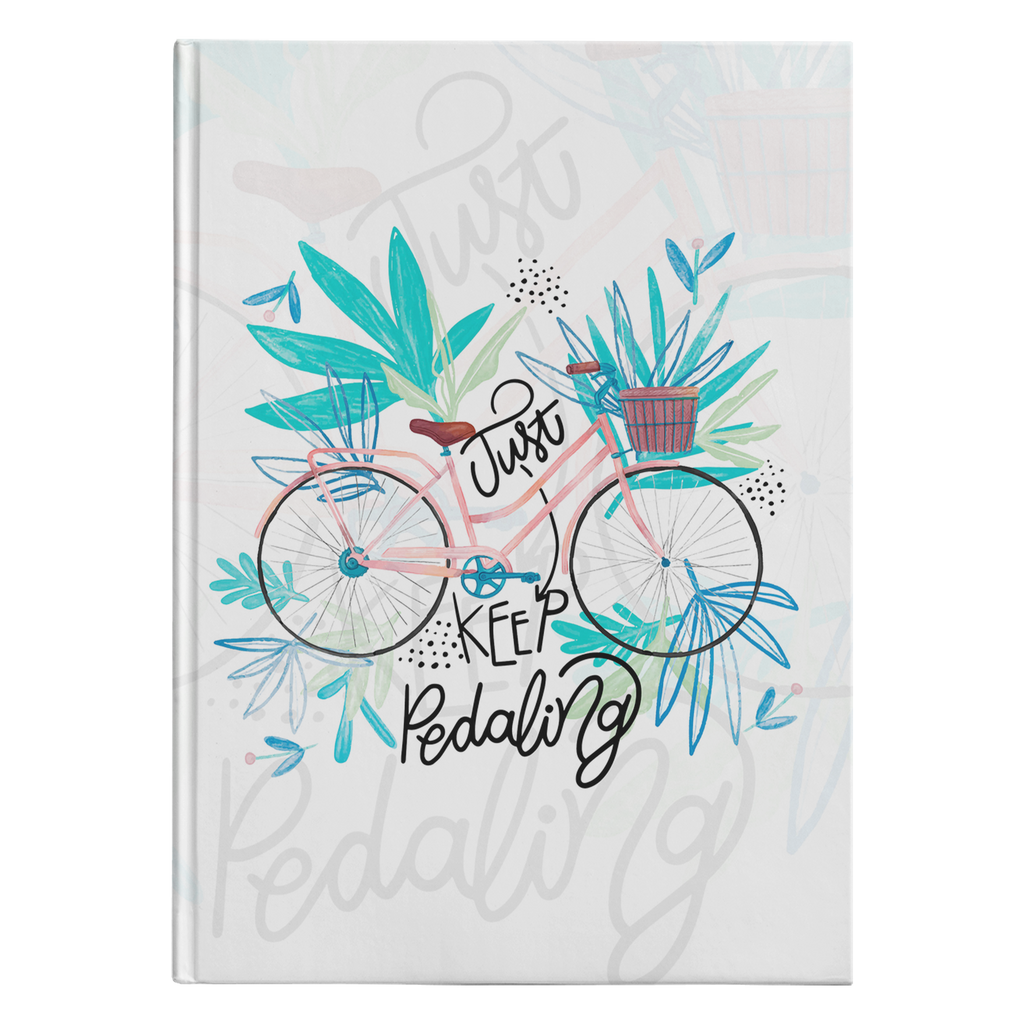 keep pedaling Just Keep Pedaling Journal – Shopping Con Gusto