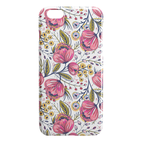 Spring Pink Bouquet iPhone Case