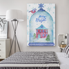 Sweet and Colorful Christmas - Merry and Brigth Canvas Wall Art