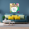 Raising Wildflowers Canvas Wall Art Personalzed by Con Gusto