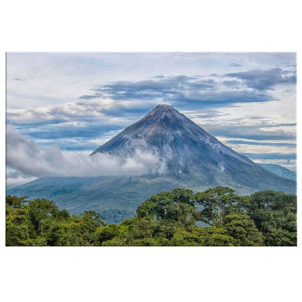 Arenal Volcano Costa Rica Canvas Wall Art