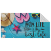 Mom Life Is The Best Life Beach Towel