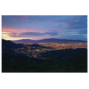 San Jose Mountains Nighttime Costa Rica Canvas Wall Art