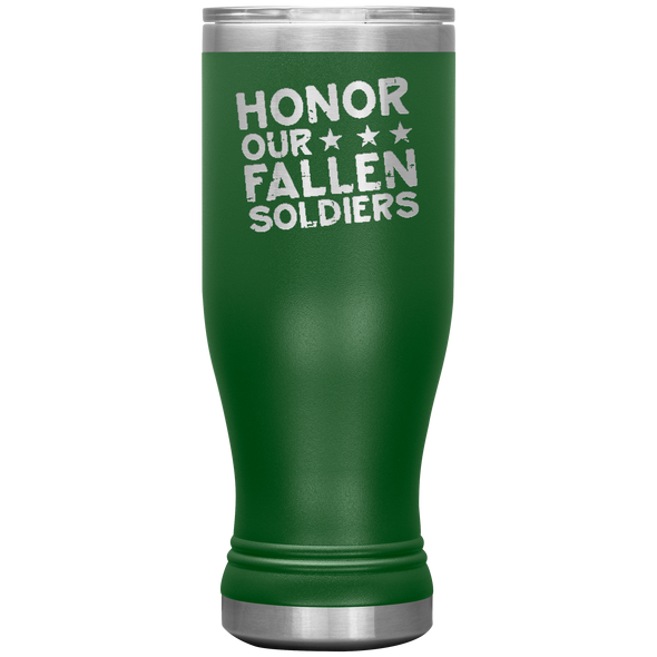 Honor Our Fallen Soldiers 20oz Modern Tumbler