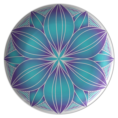 The Flower of My Dreams 10" Dinner Plate