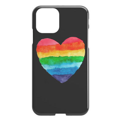 Rainbow Heart iPhone Case