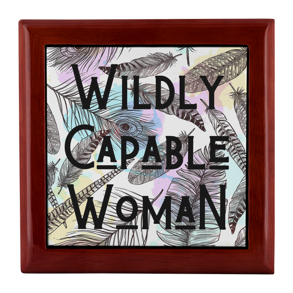 Wildly Capable Women Jewelry Box