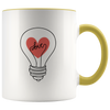 Love Lightbulb 11oz Accent Mug