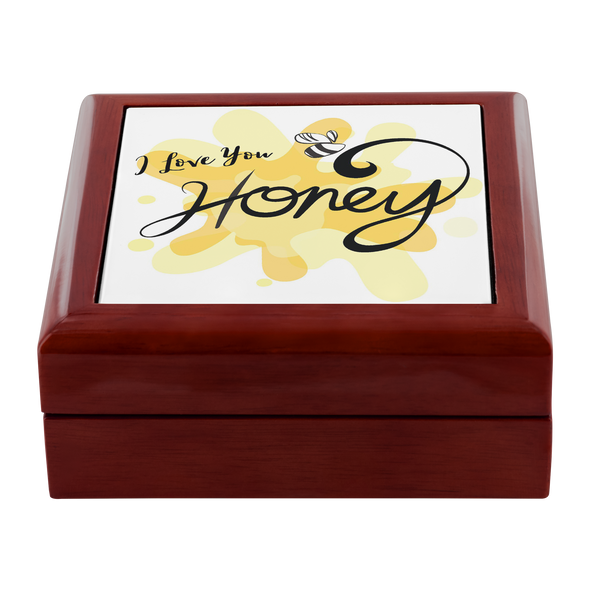 I Love You Honey Jewelry Box