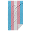 Trans Pride Flag Beach Towel